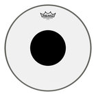 Remo CS-1322-10 22" Clear Controlled Sound Black Dot Bass Drum Head