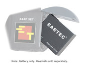 Eartec Co LX600LI Rechargeable Lithium Battery for UltraLITE and HUB Systems