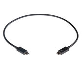 Sonnet TCB-TB3-05M 0.5m Thunderbolt 3 Cable, 40Gpbs, Black