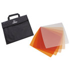 Litepanels 900-3503 Astra 1x1 5-piece CTO Gel Set with Bag