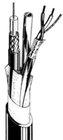 Canare A2V1-200M AV Cable 2-balanced audio + 1-Video,. 200m