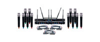 VocoPro Digital-Acapella-12 Twelve-Channel UHF Wireless Handheld Microphone System