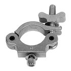The Light Source MSCM-1/2CS Silver Mega Slim Coupler with 1/2" Flat Head Bolt