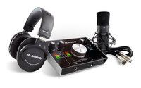 M-Audio M-TRACK-2X2S-PRO-XUS USB Microphone Recording Bundle