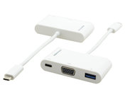 Kramer ADC-U31C/M1 USB 3.1 Type–C to VGA & USB 3.0 & PD Adapter Cable