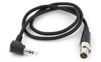Lectrosonics MCLRTRS 20" Audio Cable for LR Receiver Output to 1/8" TRS Camera Input