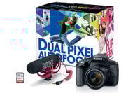 Canon EOS-REBEL-T7I-VIDKIT EOS REBEL T7i Video Creator Kit 24.2MP APS-C DSLR with Lens, Microphone and Video Creator Kit