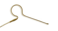 Point Source CO-8WS-XSE-BE Sennheiser Beige Omnidirectional Ear Microphone with 3.5mm Connector