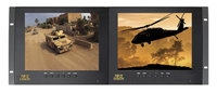 ToteVision LED-803HD2  8” LCD Monitor in 4RU Rack Mount