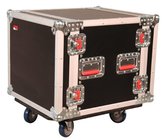 Gator G-TOUR 10U CAST 10RU, 17" Deep ATA Flight Rack Case with Casters