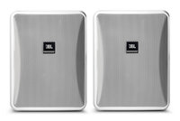JBL CONTROL 25-1 Compact Indoor/Outdoor, Background/Foreground Speaker, White, Sold In Pairs