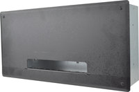 FSR PWB-250-BLK Plasma/Flat Panel Display Wall Box with 6 IPS, 3 AC/Gang, 2 Knockouts
