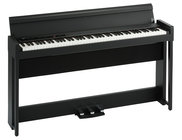 Korg C1 Air Digital Piano - Black 88-Key Digital Piano with Bluetooth Audio Reciever and Built-In Speakers