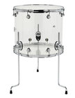 DW DDAC1618TTCL 16x18" Design Series Clear Acrylic Floor Tom