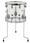 DW DDAC1214TTCL 12x14" Design Series Clear Acrylic Floor Tom