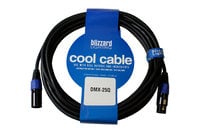 Blizzard DMX-25Q 25 ft. 22AWG 3-Pin XLR-M to XLR-F 120 Ohm DMX Cable