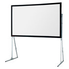 Draper 241331 91.5" x 162.5" Ultimate Folding Matt White Portable Screen, Heavy Duty Legs