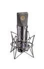 Neumann U87-RHODIUM-EDITION U 87 Rhodium Edition Set Limited Edition Condenser Microphone with Mount, Cable, Windscreen