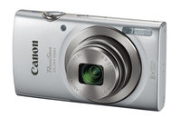 Canon POWERSHOT-ELPH180 PowerShot ELPH 180 Silver 20MP 8x Optical Zoom Point & Shoot Digital Camera in Silver