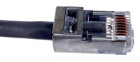 Platinum Tools 105020 EZ-RJ45 Shielded RJ45 Plug with Internal Ground for CAT5e & CAT6, Pack of 100