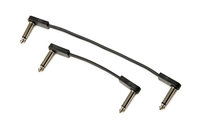 EBS PCF-DL28 Deluxe Flat Patch Cable for Guitar Pedals, 28 cm