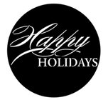 Apollo Design Technology ME-3193  Fancy Happy Holidays Steel Gobo