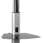 Chief PAC710 Cart and Stand Accessory Shelf, Height-Adjustable, Black