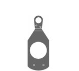 City Theatrical 2190-CITY-THEATRICAL Gobo Holder, for Colortran 5/50