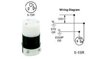 Altman 52-5269C Female NEMA 5-15R Edison Connector