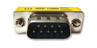 Kramer AD-D9M/D9M AD-9DM/9DM 9-Pin D (Male to Male) Gender Changer