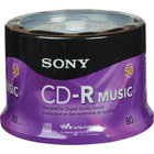 Sony 50CRM80RS Recordable Compact Discs, 50-pack
