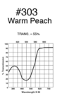 Rosco Roscolux #303 Warm Peach, 20"x24" Sheet