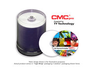 JVC TDMR-WPT-SK16-MD CMC Pro DVD-R, 4.7GB, 16X, White EVEREST Thermal (Hub Printable), 100 Disc Tape Wrap