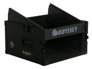 Odyssey FZ1004BL Pro Rack Case, 10 Unit Top Rack, 4 Unit Bottom Rack, Black