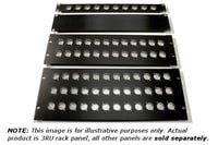 Whirlwind PR3 3RU Rack Panel Punched for 24 Whirlwind Connectors