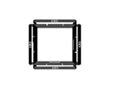 Lowel Light Mfg D2-21 Barndoor Frame