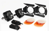 Zylight 26-01057 F8-100 Daylight Dual Head ENG Kit Two F8-100 Daylight LEDs with Gold Mount Adapters