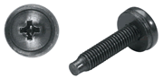Middle Atlantic Products HW500 500 Pack Phillips screw with washers in a reusable jar