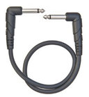 D`Addario PW-CGTPRA-03 3 ft Classic Series Patch Cable with 1/4" Right Angle Connecrtors