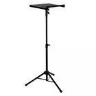 On-Stage LPT7000  Deluxe Laptop Tripod Stand with Adjustable Height, Black