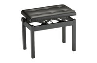 Korg PC770 Bench Height Adjustable Piano Bench with Wide Seating Surface