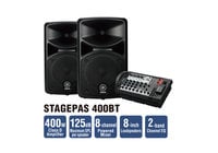 Yamaha STAGEPAS 400BT Portable PA System with Bluetooth Connectivity, 400W