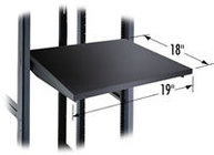 Middle Atlantic FWS Fixed Writing/Computer keyboard Shelf, 2space, 18"x19"