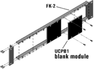 Middle Atlantic FK2 2SP UCP Frame Kit with Hardware