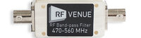 RF Venue BPF470T560 470-560 MHz Band-Pass Filter