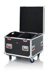 Gator G-TOURTRK303012 30"x30"x27" Utility Flight Case with Dividers and Casters, 12mm Wood