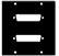 Middle Atlantic Products 2DB25 UPC 1 Wide 2-DB25 Module