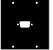 Middle Atlantic Products 1DB9 UCP Module D Connector Panel for 1-DB9