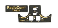 Telex F.01U.110.520 Keypad Label Set for TR-825
