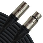 Rapco NM1-25 25 ft Stage Series XLR-F to XLR-M Microphone Cable with Neutrik Nickel XX Series Connectors